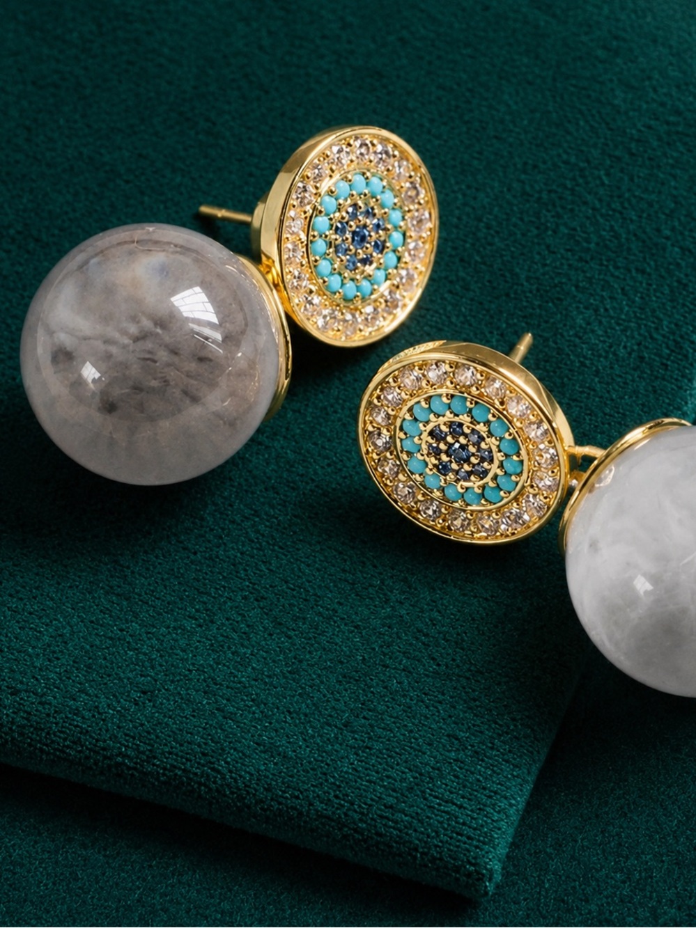 Alicia Bonnie Gold Lyra Drop
Earrings NEW